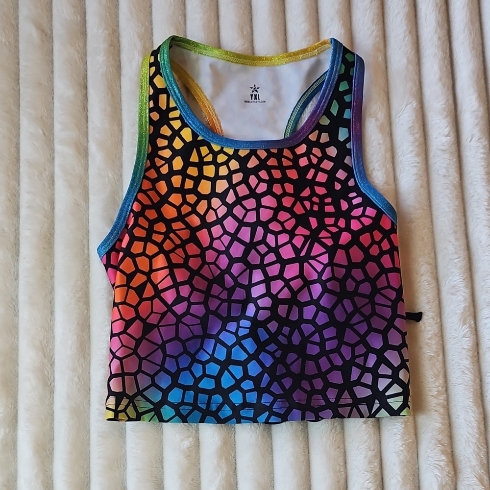 Rebel Colorful Geometric Tank Top